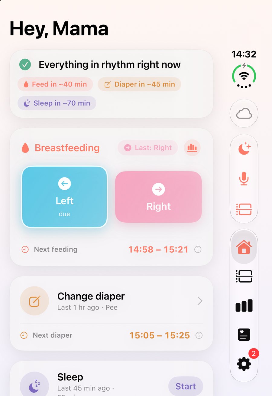 Mały ekran złożonego iPhone’a Duo z ekranem Start HeyFini